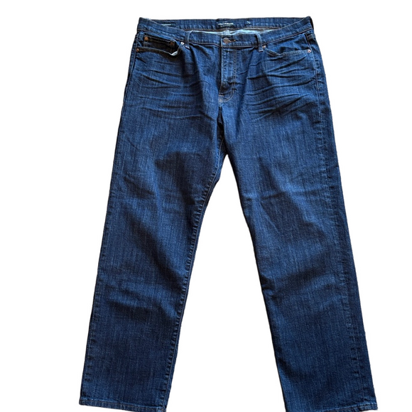 Lucky Brand Mens 40 Dark Wash 363 Straight Leg Jeans - Picture 5 of 6